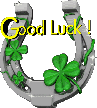 04 Fond Transparent Good Luck Anglais Messages 