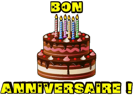 001 Gateaux Bon Anniversaire Französisch Nachrichten 