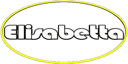 Elisabetta E WEIBLICH - Italien Vorname 