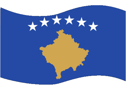 Rectangle Kosovo Europe Flags 