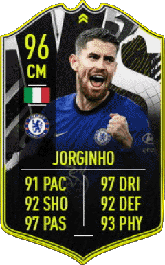 Luiz Frello Filho Jorge - Jorginho Italia F I F A - Jugadores  cartas Vídeo Juegos Multimedia 