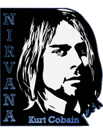 Kurt Cobain-Kurt Cobain Nirvana Rock USA Musique Multi Média 