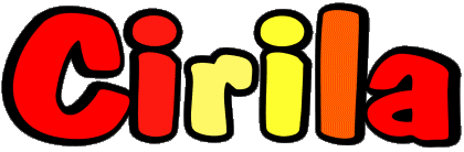 Cirila C FEMININ - Espagne Prénoms 