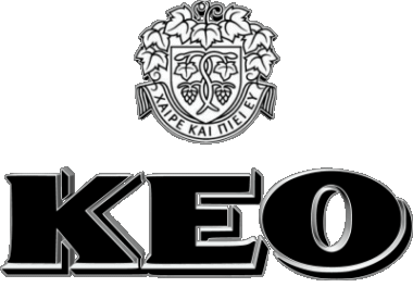 Logo-Logo Keo Zypern Bier Getränke 