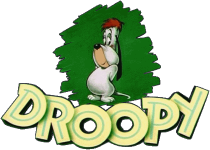 Droopy Logo Tex Avery Cartoons TV - Movies Multi Media 