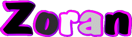 Zoran Z MANN - Frankreich Vorname 