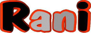 Rani R MASCULIN - Maghreb Musulman Prénoms 