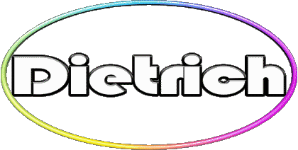 Dietrich D MASCULINO - Alemania Nombre 