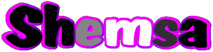 Shemsa S WEIBLICH - Maghreb Muslim Vorname 