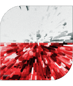 Square Poland Europe Flags 