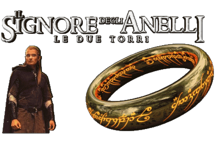 Italienisches Logo Die Zwei Turme Der Herr der Ringe V International Multimedia 