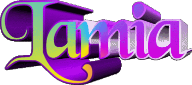 Lamia L FEMININ - Maghreb Musulman Prénoms 