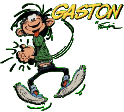 Gaston Lagaffe Comicstrip Multimedia 