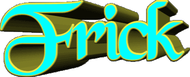 Frick F MANN - UK - USA - IRL - AUS - NZ Vorname 