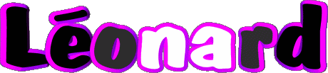 Léonard L MANN - Frankreich Vorname 