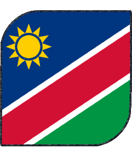 Platz Namibia Afrika Fahnen 