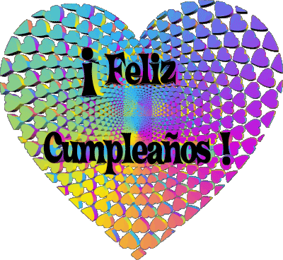 012 Corazón Feliz Cumpleaños Spanish Messages 