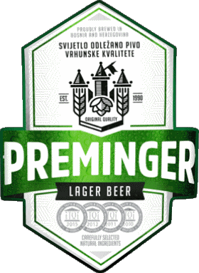 Preminger Bosnie Herzegovine Bières Boissons 