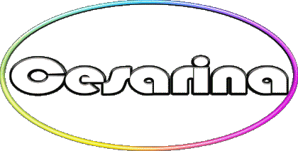 Cesarina C WEIBLICH - Italien Vorname 