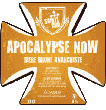 Apocalypse now-Apocalypse now Sainte Cru Frankreich Bier Getränke 