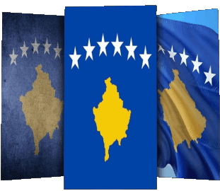 Forma Kosovo Europa Bandiere 