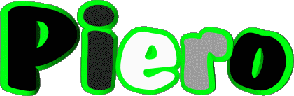 Piero P MASCULINO - Italia Nombre 