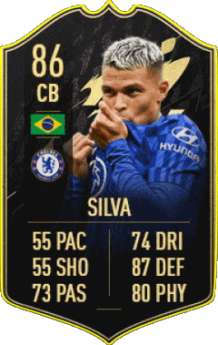 Thiago Emiliano da Silva Brasil F I F A - Jugadores  cartas Vídeo Juegos Multimedia 