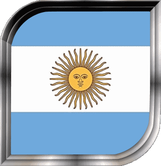 Plaza Argentina América Banderas 