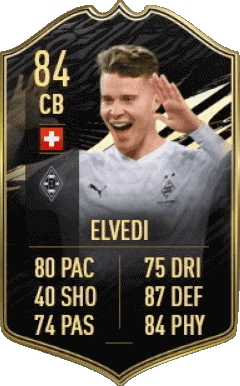 Nico Elvedi Suisse F I F A - Joueurs Cartes Jeux Vidéo Multi Média 