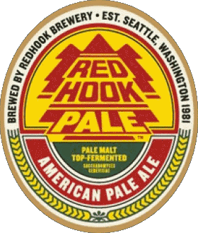 American Pale ale-American Pale ale Red Hook USA Cervezas Bebidas 
