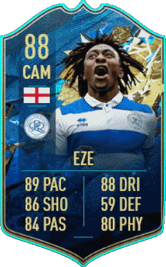 Eberechi Eze England F I F A - Karten Spieler Videospiele Multimedia 