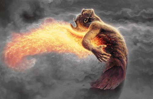 George RedHawk - Couleur GIF Artista Humor - Fun 