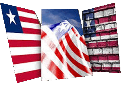 Form 02 Liberia Afrika Fahnen 