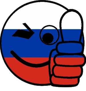 Faccina - OK Russia Europa Bandiere 