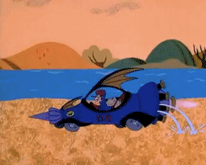 Motors Race Video GIF - 08 Les Fous du volant Dessins Animés TV Cinéma Multi Média 