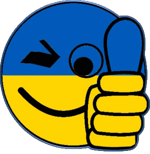 Smiley - OK Ukraine Europe Flags 