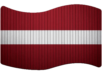 Rectangle Lettonie Europe Drapeaux 