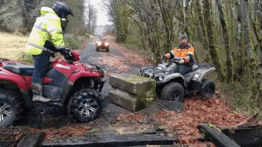 Fail 02 Quad Transport Humor -  Fun 