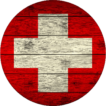 Rond Suisse Europe Drapeaux 