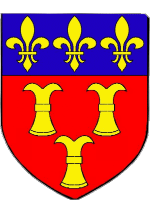 Blason-Blason TULLE 19 Départements - Villes France Drapeaux 