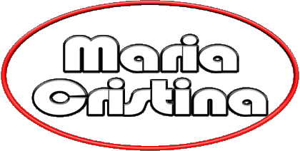 Maria Cristina M Zusammengesetzter WEIBLICH - Italien Vorname 