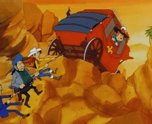 La Diligenza Lucky Luke Cartoni animati TV Film Multimedia 