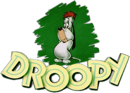 Droopy Logo Tex Avery Cartoni animati TV Film Multimedia 