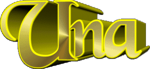 Una U FEMININ - UK - USA Prénoms 