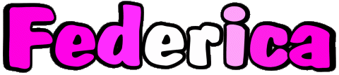 Federica F FEMENINO - Italia Nombre 