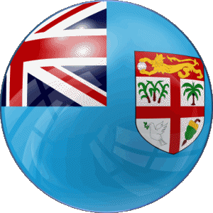 Tondo Figi Oceania Bandiere 