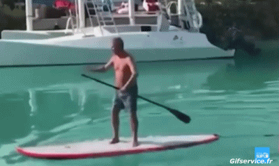 Stürze - Fail Paddle Sport Humor -  Fun 