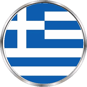Round - Rings Greece Europe Flags 