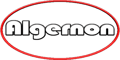 Algernon A MASCULINO - UK - USA - IRL - AUS - NZ Nombre 