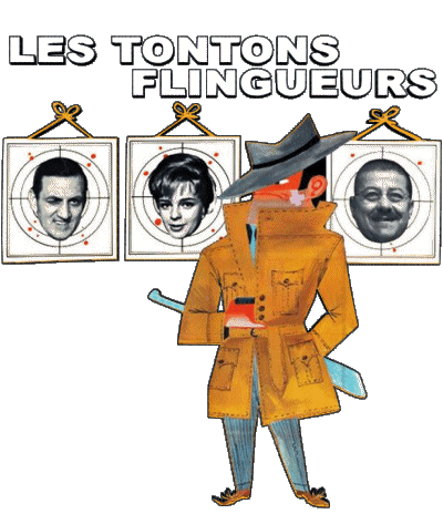 Les Tontons Flingueurs - Logo Lino Ventura Movie France Multi Media 